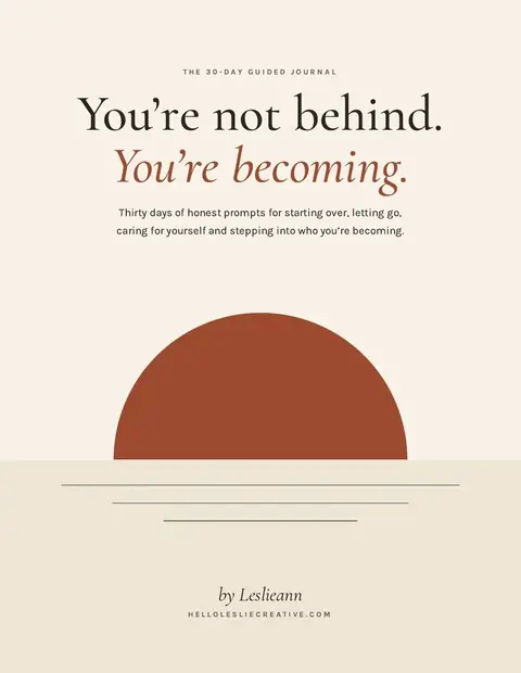 You're Becoming: The 30-Day Journal