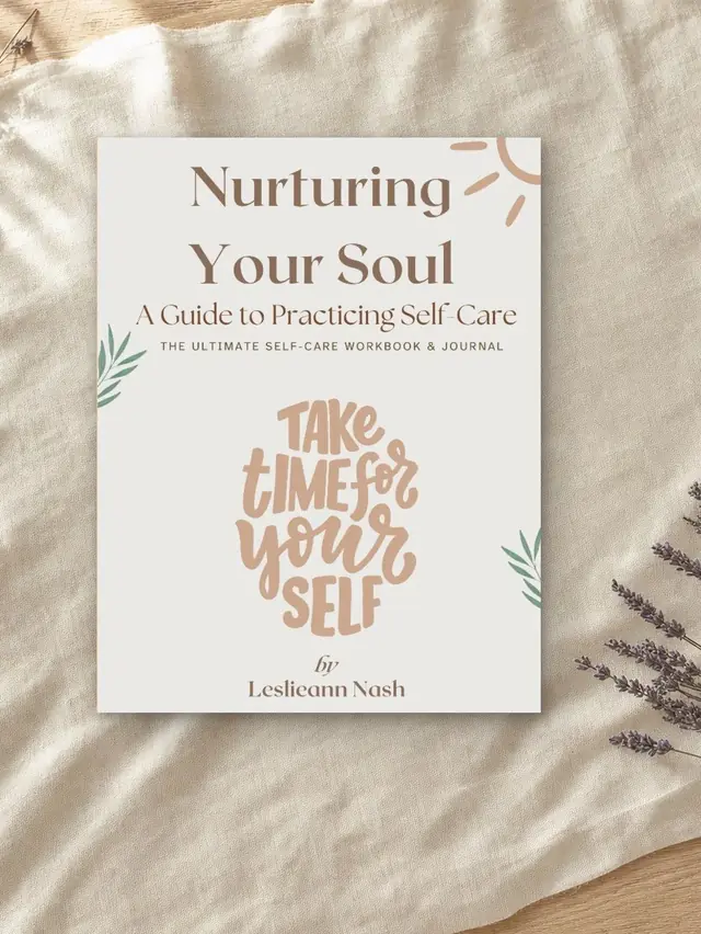 Nurturing Your Soul by Leslieann on cream linen